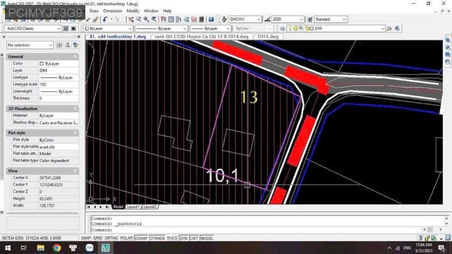 Bán đất góc 2 mặt tiền đường Hồ Thị Bưng - Trần Thị Khoe. Tổng diện tích : 1.097m², thổ cư sẵn 140m - Xã Tân Thạnh Tây  -  Huyện Củ Chi  - (ảnh - 4)