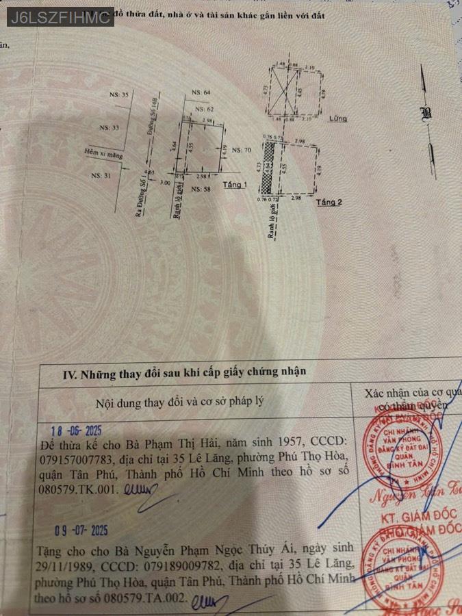 Bán nhà mặt tiền nhỏ - Kinh doanh buôn bán – Trệt lửng lầu – Không lộ giới. Sổ hồng pháp lý rõ ràng - Phường Bình Hưng Hòa A  -  Quận Bình Tân  - (ảnh - 5)