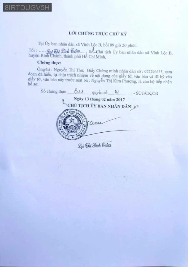 Bán đất Võ Văn Vân diện tích 36x36 full thổ . Giá 22tỷ5 - Xã Vĩnh Lộc B  -  Huyện Bình Chánh  - (ảnh - 2)