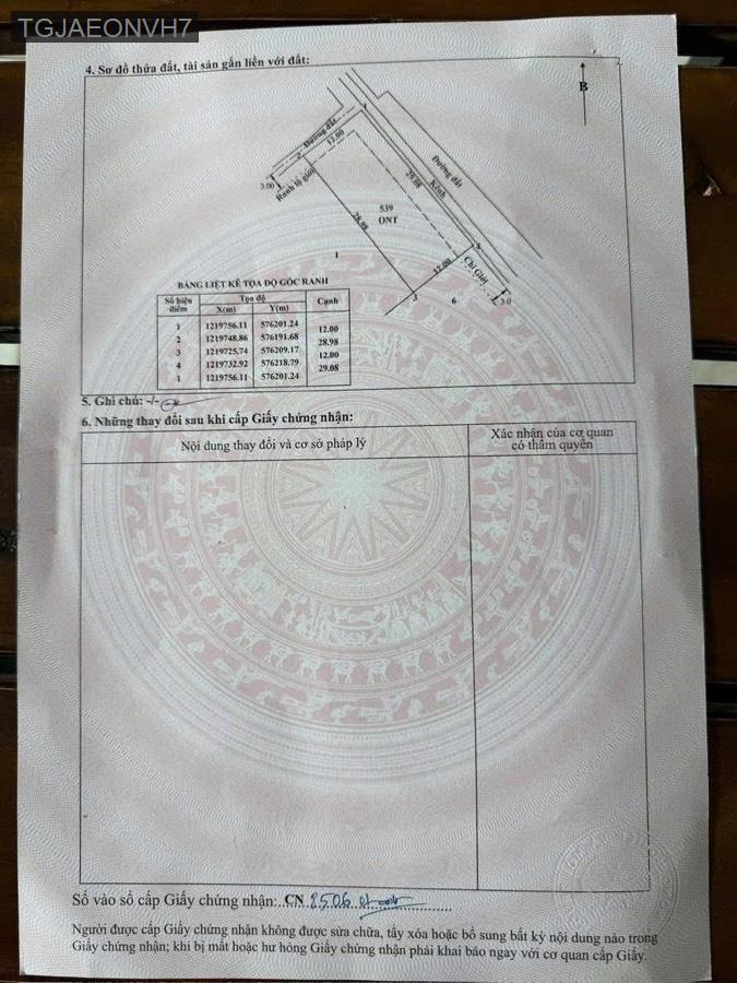 Bán đất Trung Lập Hạ diện tích 12x29 full thổ cư. Đường xe hơi tới đất  - Xã Trung Lập Hạ  -  Huyện Củ Chi  - (ảnh - 2)