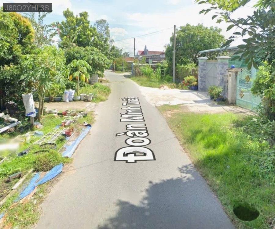 Bán đất mặt tiền Đường 161 Đoàn Minh Triết, dt 6.45m nở hậu 6.61x 68.71  - Xã Thái Mỹ  -  Huyện Củ Chi  - (ảnh - 1)