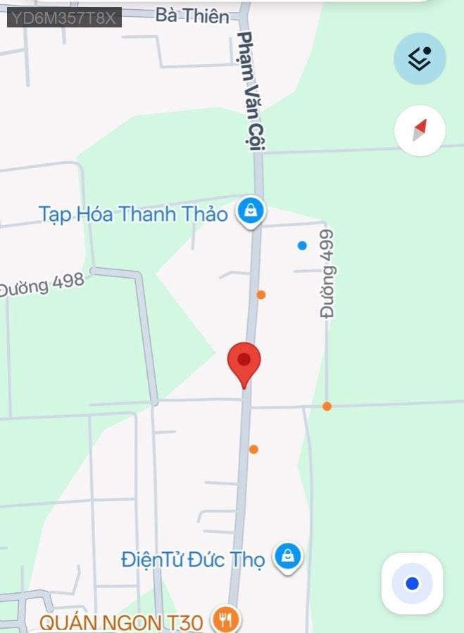 Bán lô đất mặt tiền đường Phạm Văn Cội, diện tích 8x35 full thổ. Giá 4tỷ8 TL - Xã Nhuận Đức  -  Huyện Củ Chi  - (ảnh - 3)