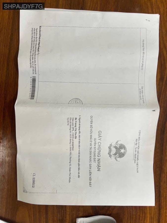 Bán lô đất SHR mặt tiền đường nhựa XTT20, pháp lý rõ ràng. Bao giấy phép xây dựng - Xã Bà Điểm  -  Huyện Hóc Môn  - (ảnh - 1)