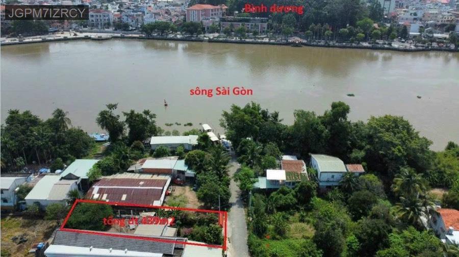 Bán nhà mặt tiền đường nhựa gần sát bên sông Sài Gòn, thích hợp cho khách mua về ở lâu dài - Xã Bình Mỹ  -  Huyện Củ Chi  - (ảnh - 1)