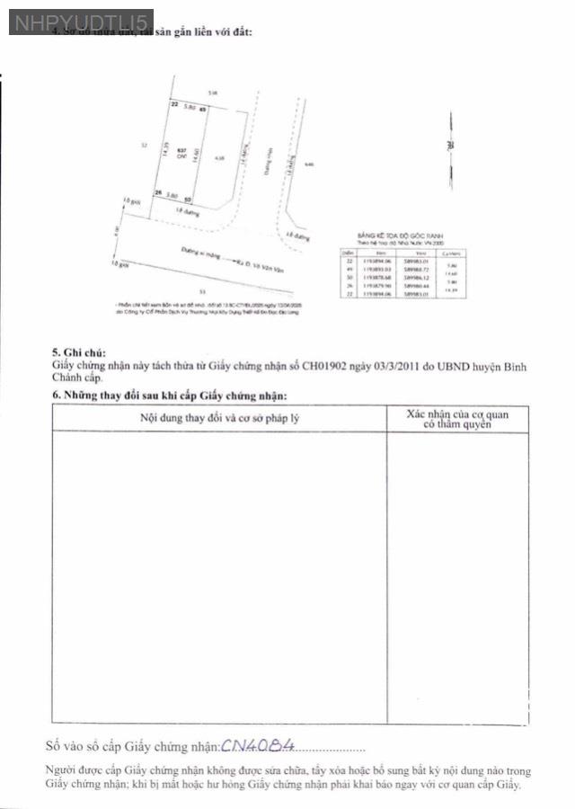 Bán đất đường Võ Văn Vân gần chợ 123, thổ cư xây dựng tự do. Giá 4.2tỷ - Xã Vĩnh Lộc B  -  Huyện Bình Chánh  - (ảnh - 1)