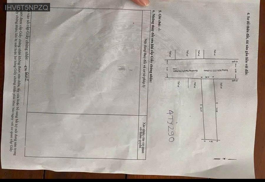 Bán đất mặt tiền Trung Đông 2, diện tích 5x25. Giá 4tỷ139triệu - Xã Thới Tam Thôn  -  Huyện Hóc Môn  - (ảnh - 0)