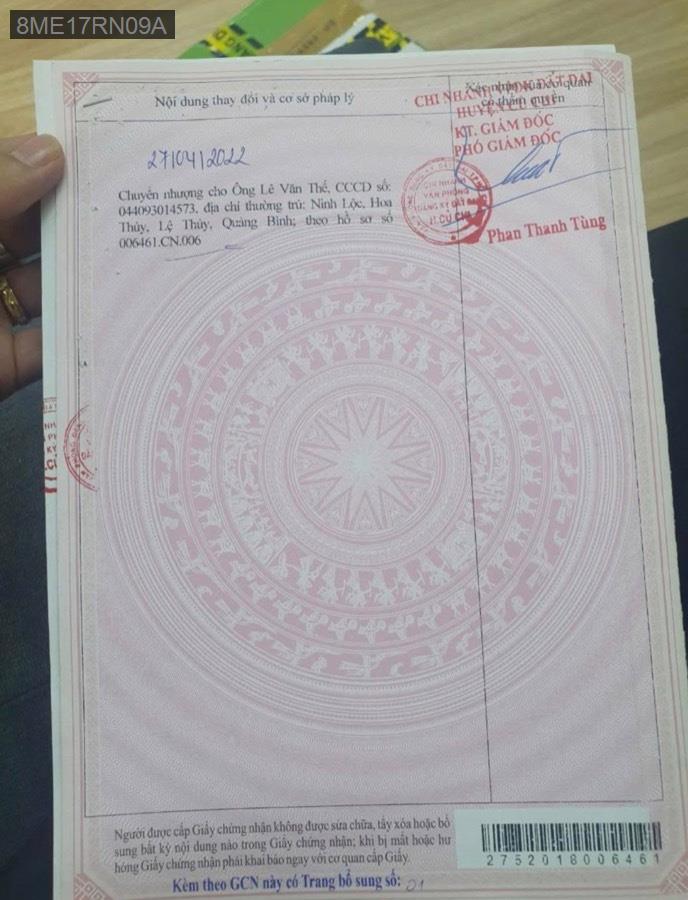 Bán đất Nhuận Đức, đường 2 xe ô tô tránh nhau - Xã Trung Lập Hạ  -  Huyện Củ Chi  - (ảnh - 2)