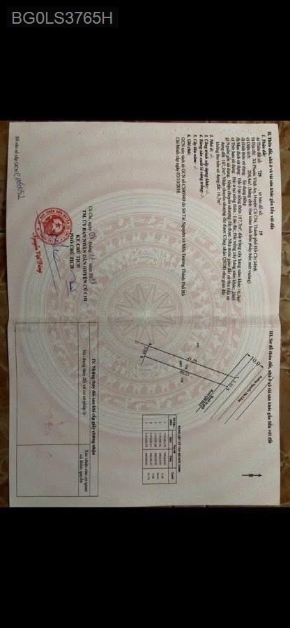 Bán đất mặt tiền đường Nguyễn Thị Lắng, diện tích 5x40 full thổ cư. Giá 3tỷ350tr - Xã Phước Vĩnh An  -  Huyện Củ Chi  - (ảnh - 0)