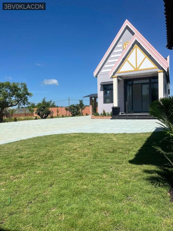Bán nhà vườn SHR. Quá đẹp cho ace mua để cho gia đình nghỉ dưỡng cuối tuần  - Xã An Ninh Tây  -  Huyện Đức Hòa  - (ảnh - 2)