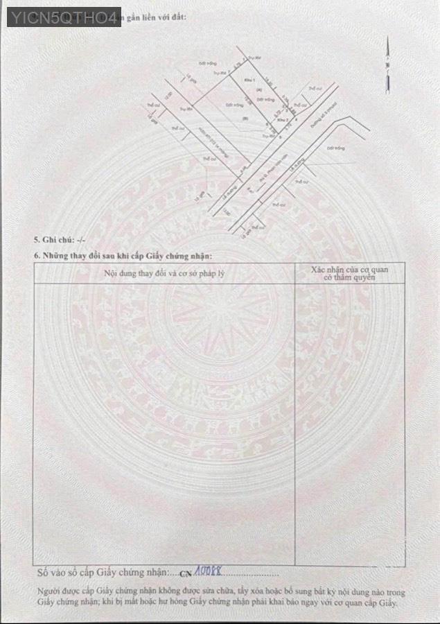 Bán đất mặt tiền XTT 59, diện tích 5.8x19. Đường nhựa 8m, tiện ích đầy đủ - Xã Bà Điểm  -  Huyện Hóc Môn  - (ảnh - 0)