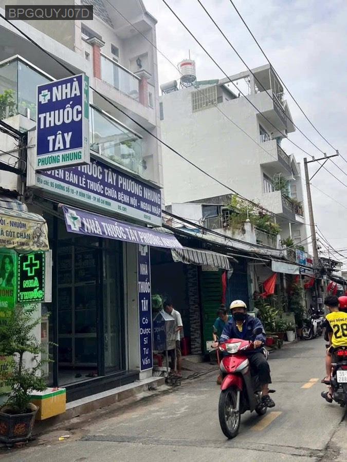 Bán nhà 2 tầng mặt tiền kinh doanh ĐS10 - Bình Hưng Hoà B. SHR 4x14, giá 5ty299  - Phường Bình Hưng Hòa B  -  Quận Bình Tân  - (ảnh - 0)