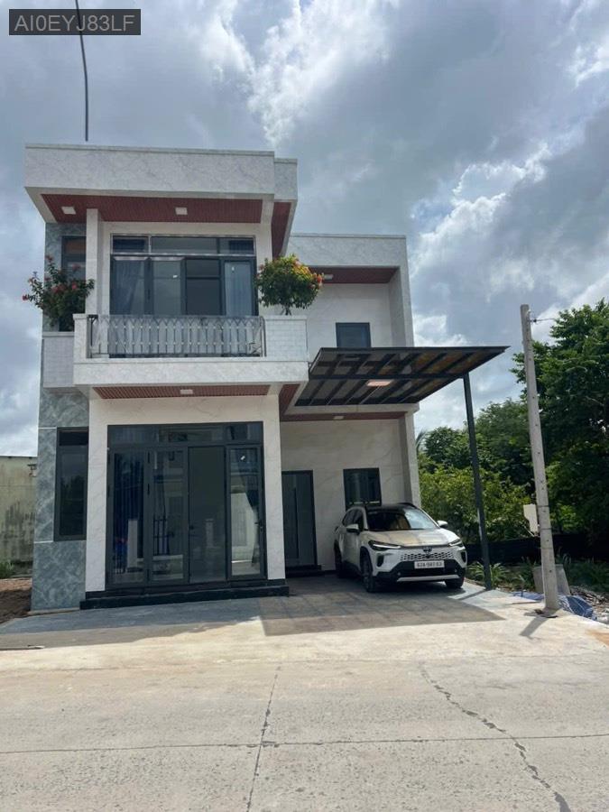 Bán nhà villa thiết kế hiện đại, mặt tiền đường bê tông. Giá 3.5tỷ còn bớt - Xã Phước Vĩnh An  -  Huyện Củ Chi  - (ảnh - 1)