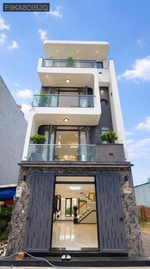 Bán nhà mới Bà Điểm cách Nguyễn Thị Sóc 100m. Dt 5x17 nhà 1 trệt lửng 2 lầu - Xã Bà Điểm  -  Huyện Hóc Môn  - (ảnh - 0)