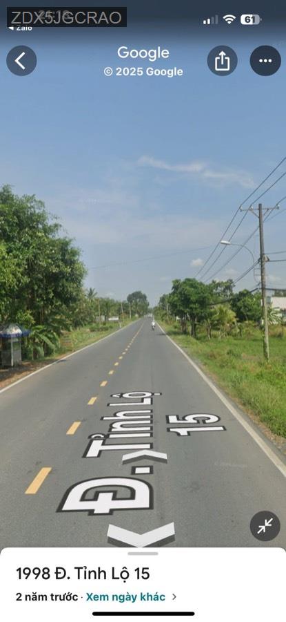 Bán đất mặt tiền đường Tỉnh Lộ 15, diện tích 2924m². Giá 19tỷ - Xã An Nhơn Tây  -  Huyện Củ Chi  - (ảnh - 2)