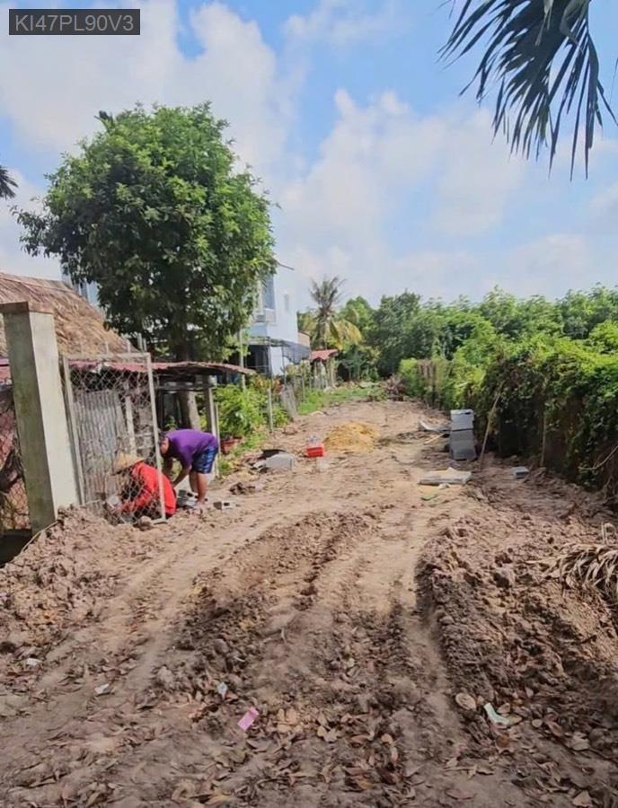 Bán đất mặt tiền Bùi Thị Điệt, diện tích 6m x 47m, tổng 347m² có 27m thổ cư. Giá 2tỷ350triệu - Xã Nhuận Đức  -  Huyện Củ Chi  - (ảnh - 3)