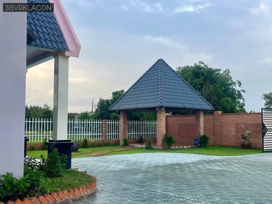 Bán nhà vườn SHR. Quá đẹp cho ace mua để cho gia đình nghỉ dưỡng cuối tuần  - Xã An Ninh Tây  -  Huyện Đức Hòa  - (ảnh - 4)