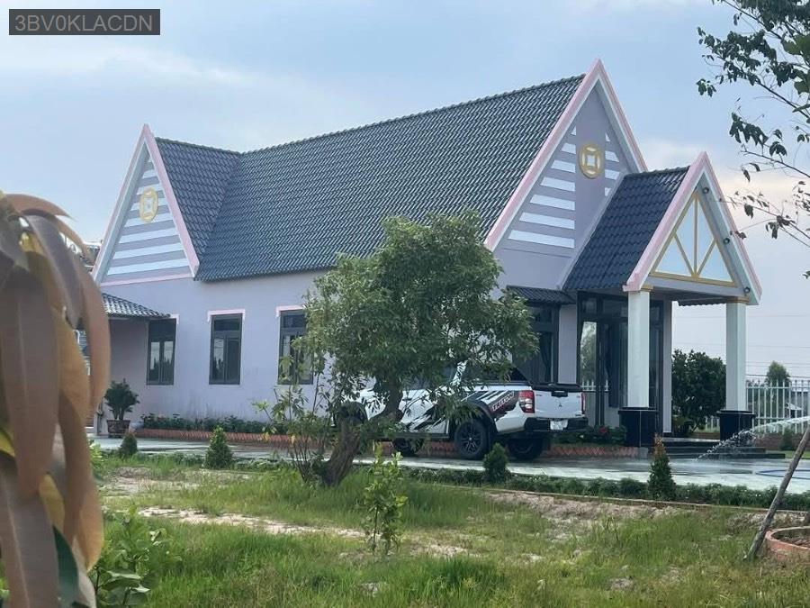 Bán nhà vườn SHR. Quá đẹp cho ace mua để cho gia đình nghỉ dưỡng cuối tuần  - Xã An Ninh Tây  -  Huyện Đức Hòa  - (ảnh - 3)