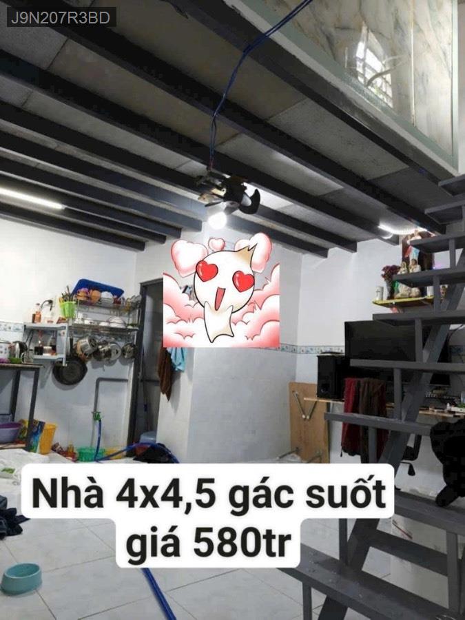 Bán nhà - Xã Vĩnh Lộc B  -  Huyện Bình Chánh  - 18m² - 580triệu - (ảnh - 0)