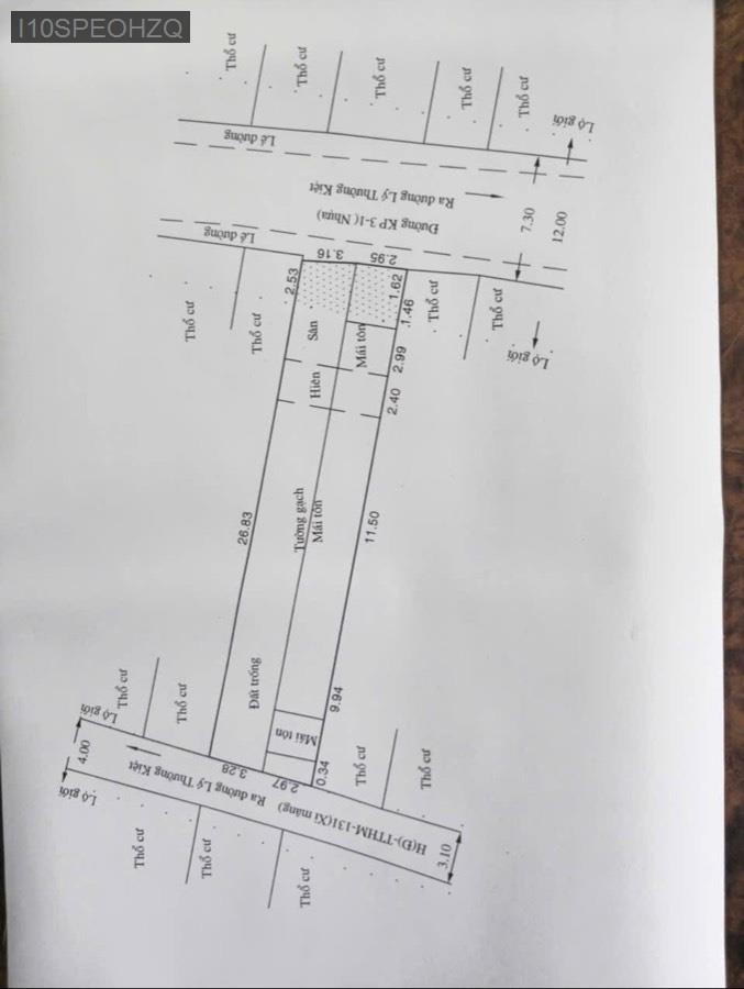 Bán đất ở Thị Trấn Hóc Môn diện tích 6.10x32, tổng diện tích 184m² full thổ 2 mặt tiền. Giá 7.9tỷ - TT. Hóc Môn  -  Huyện Hóc Môn  - (ảnh - 1)