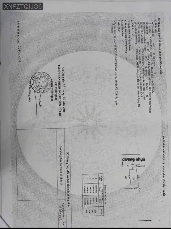 Bán nhà cấp 4 gần TL8, diện tích 6x20 full thổ cư. Đường nhựa thông - Xã Hòa Phú  -  Huyện Củ Chi  - (ảnh - 0)