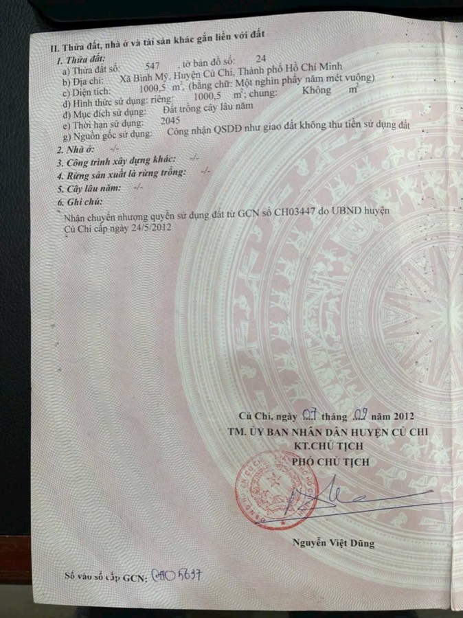 Bán xưởng cách TL9 chỉ 1/ ngắn, tổng diện tích 1.000 m², thổ cư 740 m². Giá 18tỷ TL - Xã Bình Mỹ  -  Huyện Củ Chi  - (ảnh - 1)