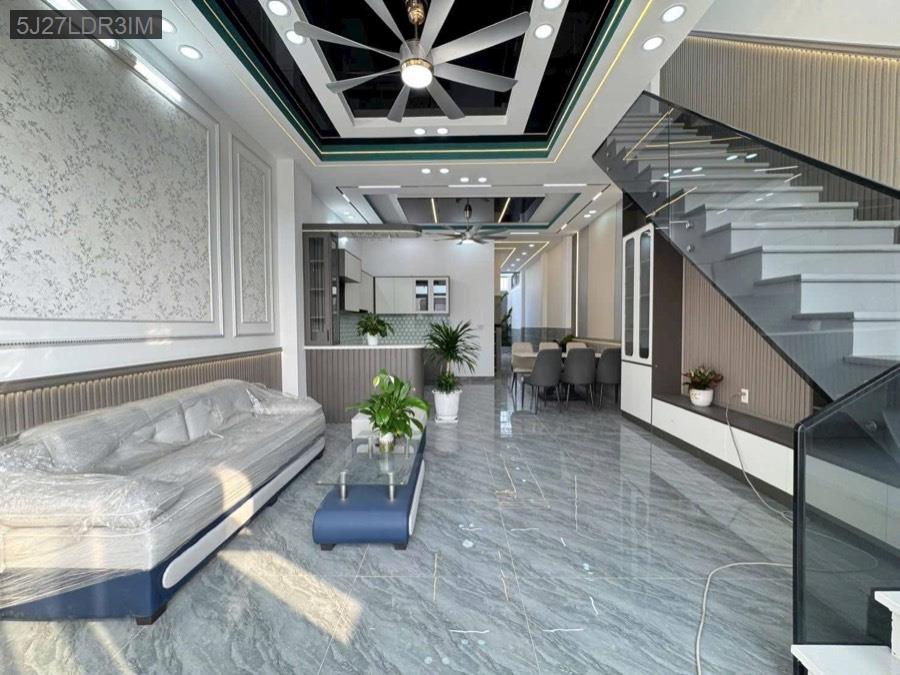 Bán nhà phố mặt tiền đường bê tông cách ngã 3 Mỹ Hạnh 1km. SHR 5x25 - Giá 2tỷ860 - Xã Mỹ Hạnh Nam  -  Huyện Đức Hòa  - (ảnh - 5)