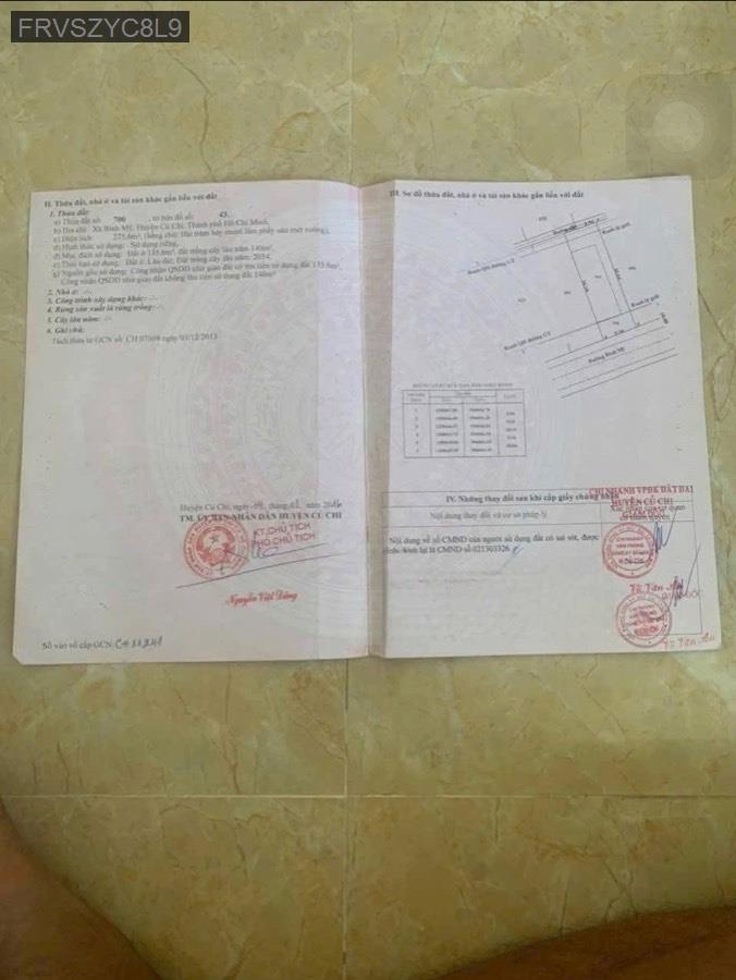 Bán xưởng mặt tiền Bình Mỹ. Full thổ cư 9x35 - Giá 9tỷ5 - Xã Bình Mỹ  -  Huyện Củ Chi  - (ảnh - 6)
