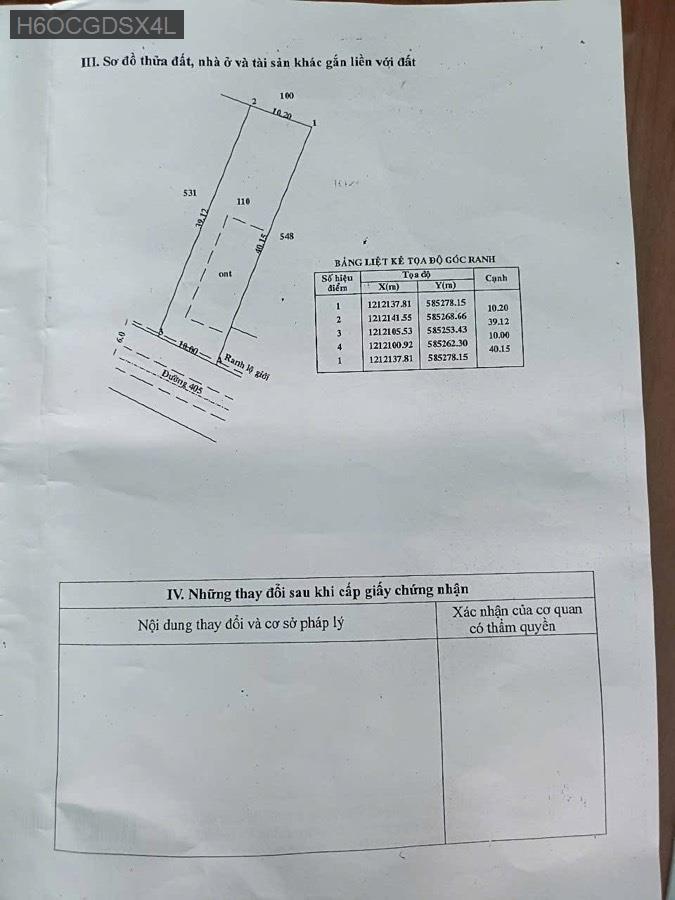 Bán nhà cấp 4 và 4 phòng trọ,mặt tiền đường nhựa 405 Lê Thị Hoa gần đường Bàu Giã ra Tỉnh Lộ 400m - Xã Phước Vĩnh An  -  Huyện Củ Chi  - (ảnh - 1)