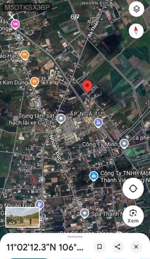 Bán đất tặng nhà mặt tiền Đường 530, tổng 1370m² có 300m² thổ cư. Giá 6tỷ TL - Xã Nhuận Đức  -  Huyện Củ Chi  - (ảnh - 6)