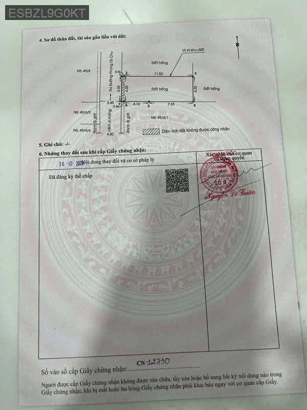 Bán đất đường Phùng Tá Chu, sát Tên Lửa - Phường An Lạc  -  Quận Bình Tân  - (ảnh - 0)