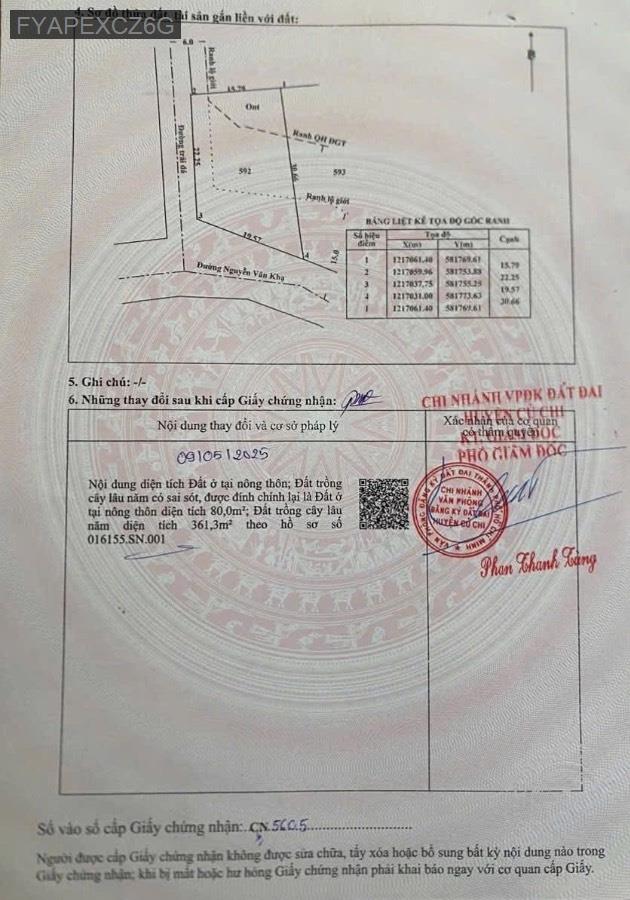 Bán đất 20m mặt tiền Nguyễn Văn Khạ, thuận tiện kinh doanh mua bán đầu tư. Pháp lý sổ riêng - Xã Tân An Hội  -  Huyện Củ Chi  - (ảnh - 5)