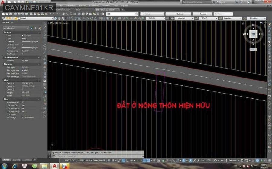 Bán lô đất 2 mặt tiền đường Đỗ Đăng Tuyển, gần chợ trường học đầy đủ tiện ích. Giá 3.5tỷ TL - Xã An Nhơn Tây  -  Huyện Củ Chi  - (ảnh - 1)