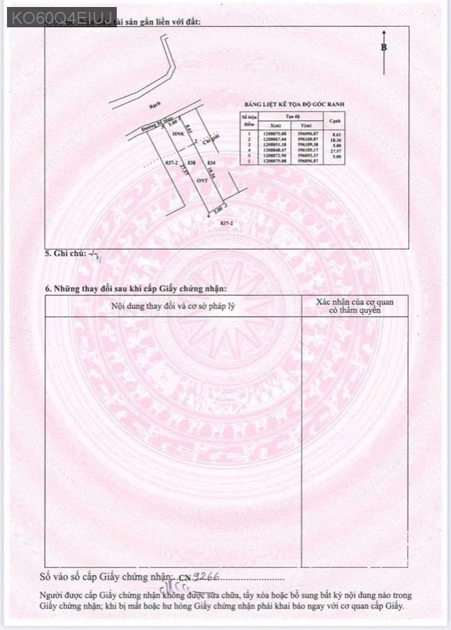 Bán đất Kênh Nhà Vuông cách Vành Đai 3 chỉ 250m, SHR 5x26 xây dựng tự do - Xã Bình Mỹ  -  Huyện Củ Chi  - (ảnh - 2)