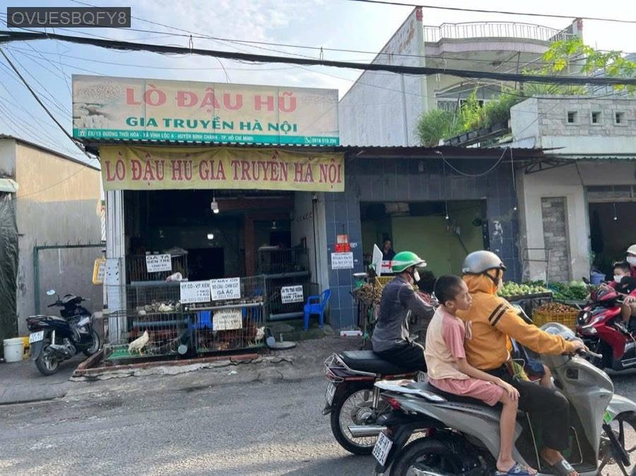 Bán nhà mặt tiền SHR Thới Hoà. Nhà đang cho thuê khu vực buôn bán, mặt tiền chợ KCN - Xã Vĩnh Lộc A  -  Huyện Bình Chánh  - (ảnh - 0)