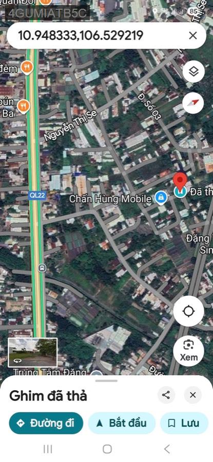 Bán đất Tân Thông Hội giáp Tân Phú Trung, hướng đông. Giá 2tỷ2 còn thương lượng chủ  - Xã Tân Thông Hội  -  Huyện Củ Chi  - (ảnh - 5)