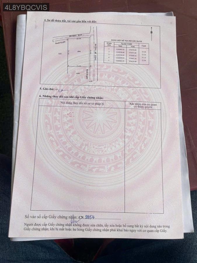 Bán đất góc 2 mặt tiền đường bê tông cách TL7 500m. Diện tích 33x24 tổng 760m² có 60m² thổ cư  - Xã Trung Lập Thượng  -  Huyện Củ Chi  - (ảnh - 1)