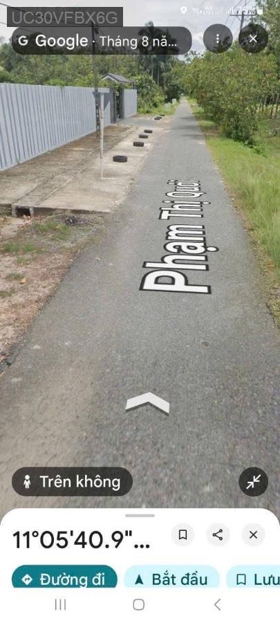 Bán đất mặt tiền đường Phần Thị Quới, diện tích 20x50 có 95m thổ cư. Giá 4.3tỷ - Xã Phú Mỹ Hưng  -  Huyện Củ Chi  - (ảnh - 2)