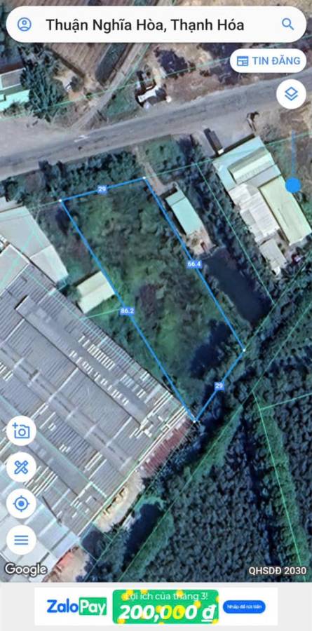 Bán đất - Xã Thuận Nghĩa Hòa  -  Huyện Thạnh Hóa  - 2000m² - 7.5tỷ - (ảnh - 1)
