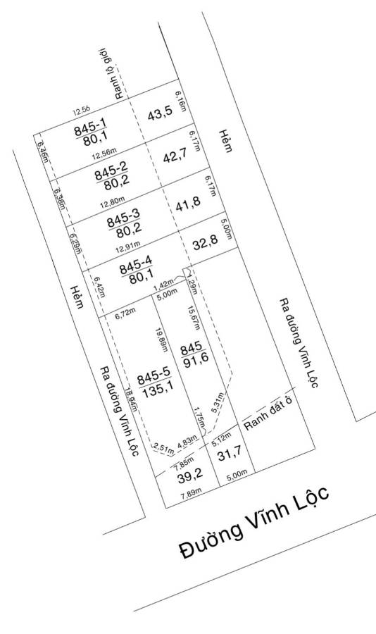 Bán đất - Xã Vĩnh Lộc A  -  Huyện Bình Chánh  - 129m² - 5.3tỷ - (ảnh - 0)